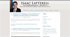 Desktop Screenshot of isaaclatterell.com